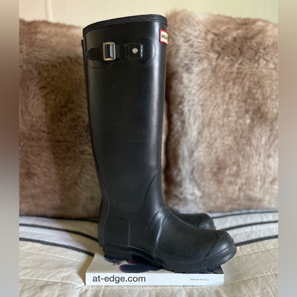 Hunter Tall Rain Boots - Picture 1 of 10